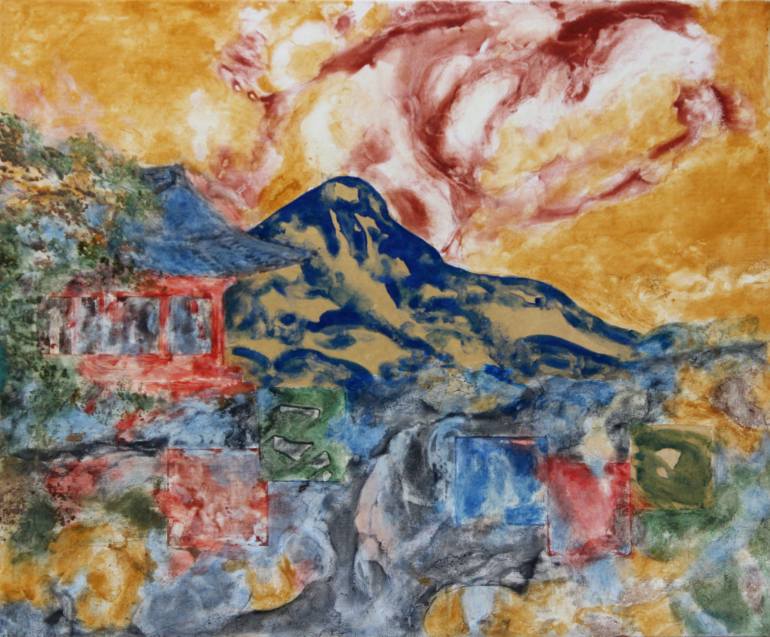 770x637 Saatchi Art Chromatic Spaces No. 15, Korean Landscape Painting By - Chromatic Painting