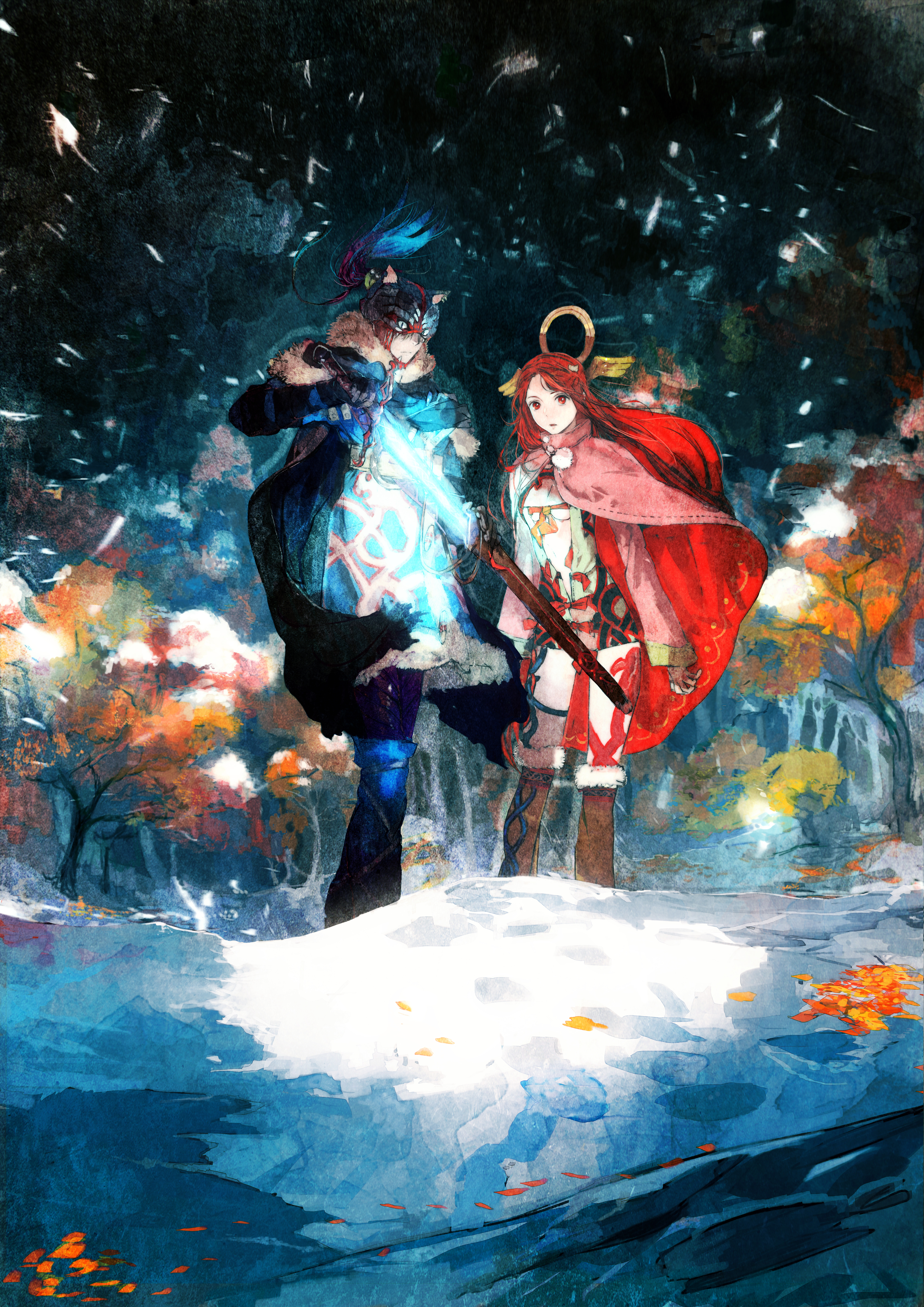 6615x9355 Chrono Trigger Inspired I Am Setsuna Launches July 19th Rpg Site - Chrono Trigger Painting