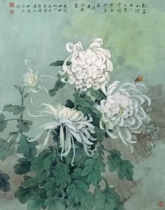 236x300 4c6ee2f2f0b6dc627d298571408b2ad3.jpg - Chrysanthemum Painting