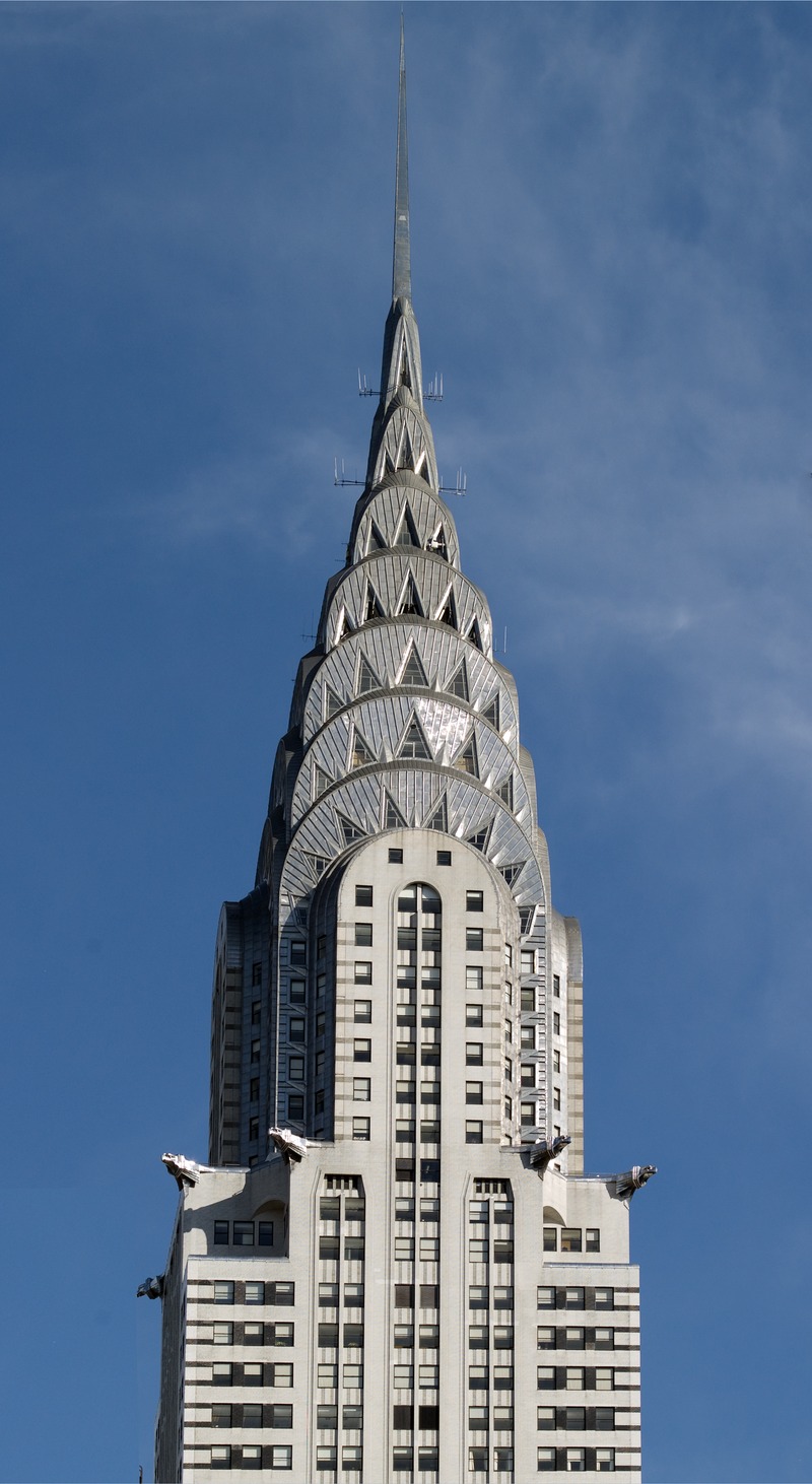 Chrysler Building Art Deco Painting at PaintingValley.com | Explore ...