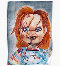 210x230 Chucky Painting Amp Mixed Media Posters Redbubble - Chucky Painting