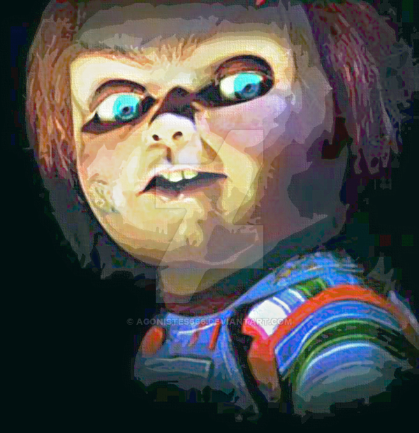 600x620 Chucky Painting By Agonistes666 - Chucky Painting