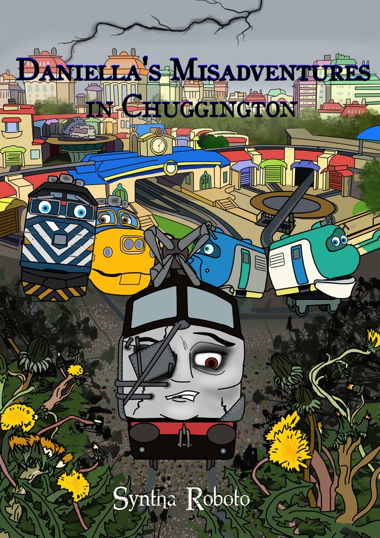 752x1063 Misadventures In Chuggington Cover Art By Syntharoboto - Chuggington Painting