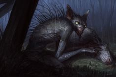 236x157 Chupacabras By ~jelsin On Cryptozoology - Chupacabra Painting