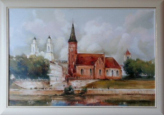 570x401 Buy Church Of Saint Vytautas - Church Painting