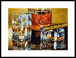 250x193 Cigar Lounge Art Fine Art America - Cigar Bar Painting