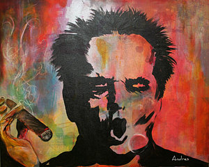 300x240 Smoking Cigar Paintings - Cigar Painting