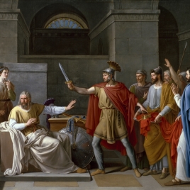 268x268 Cincinnatus Abandons The Plough To Dictate Laws To Rome - Cincinnatus Painting