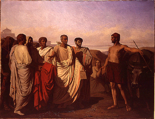 500x386 Filebarrias Cincinnatus Recevant Les Du - Cincinnatus Painting