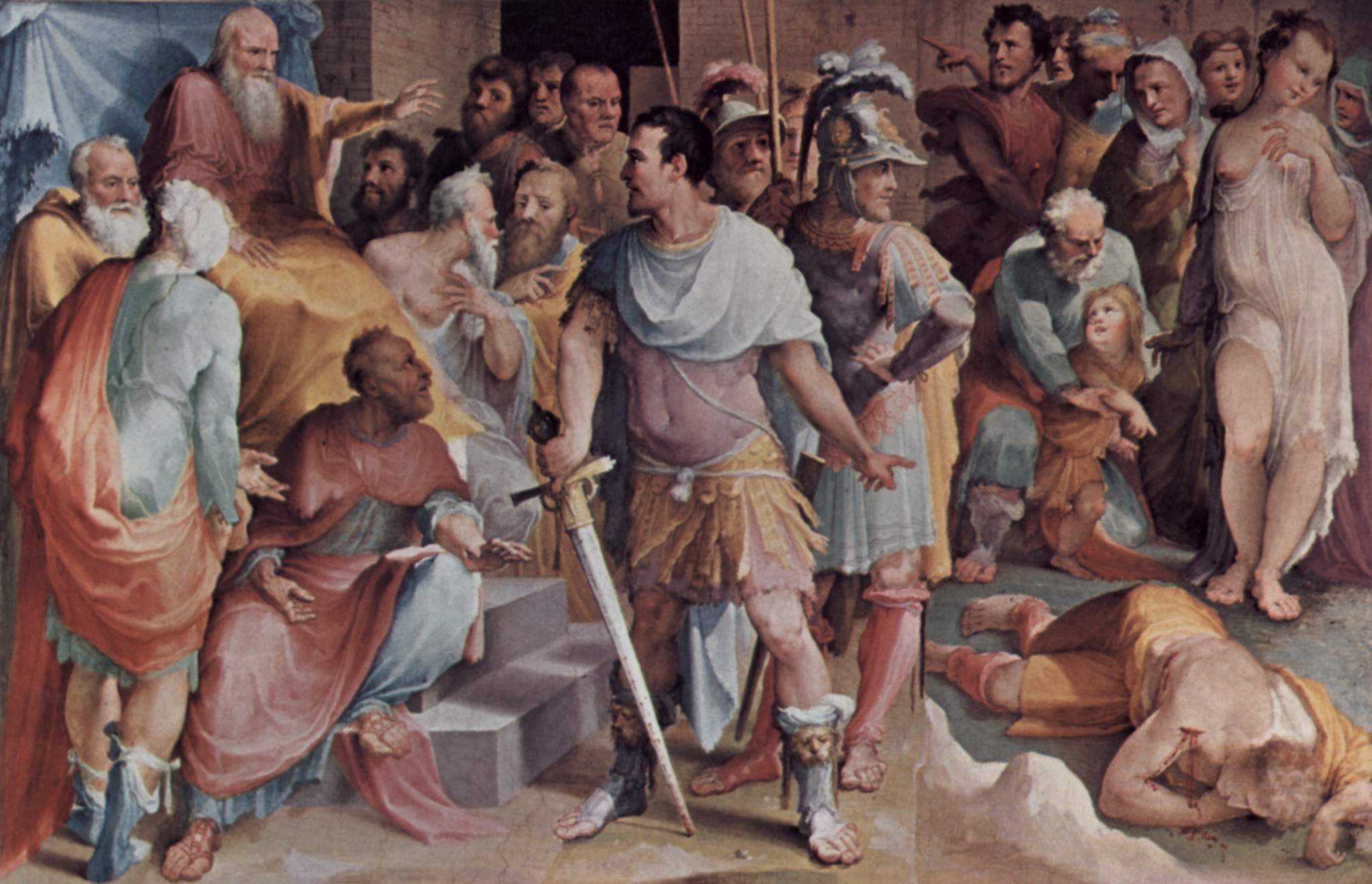 2048x1320 Maelius Before Cincinnatus (Illustration) - Cincinnatus Painting