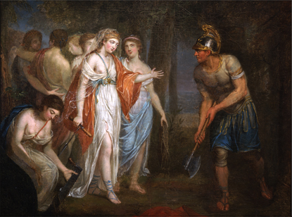 415x308 The Society Of The Cincinnati - Cincinnatus Painting