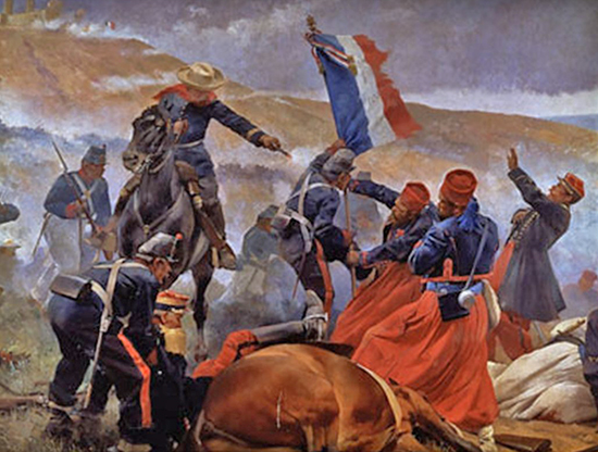 550x416 Cinco De Mayo Just Another French Military Defeat Say Know Trivia - Cinco De Mayo Painting