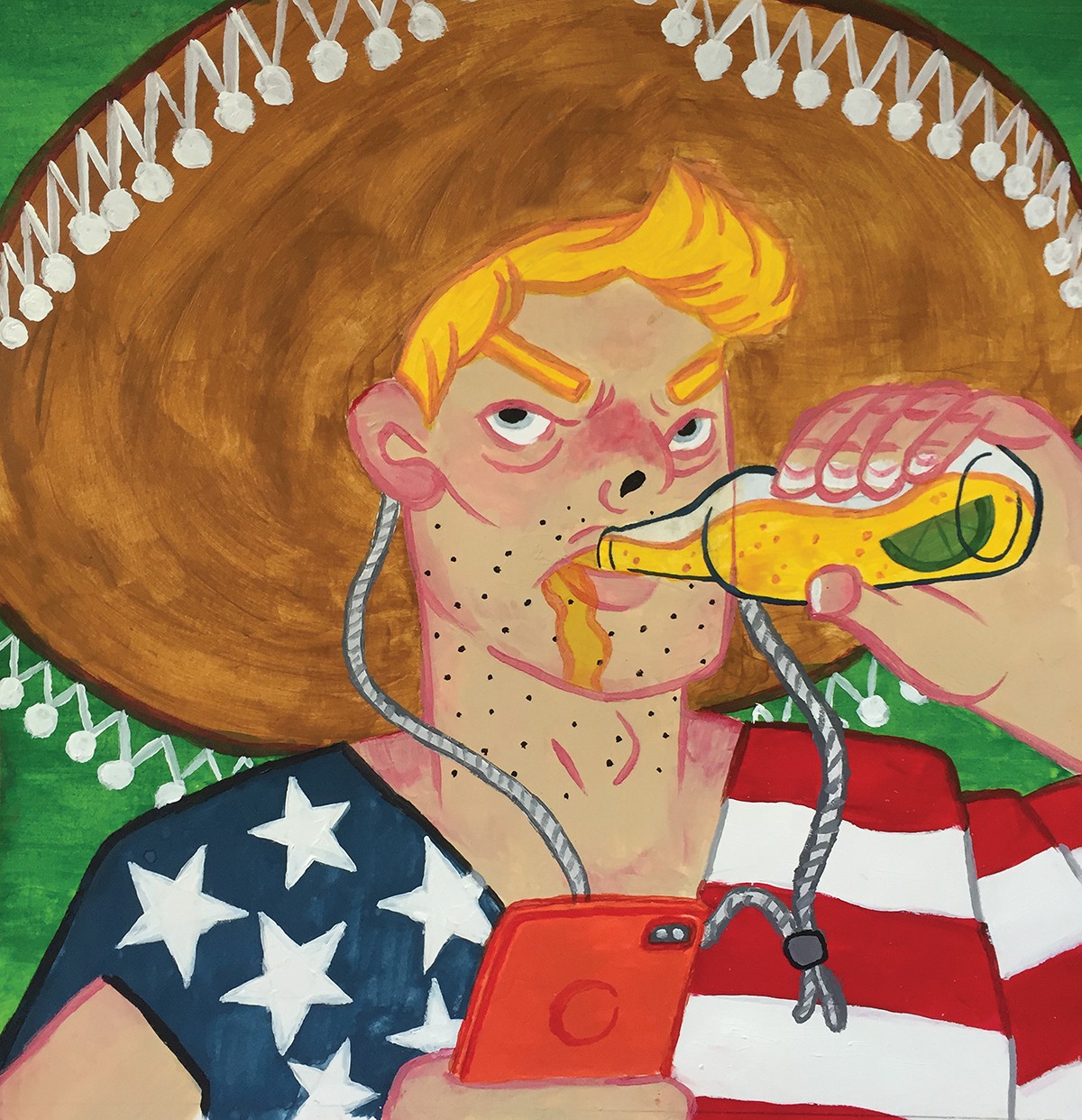 1200x1242 Don'T Be An Ass On Cinco De Mayo. Eat, Drink, And Resist - Cinco De Mayo Painting