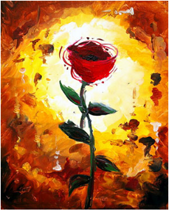242x302 Enchanted Rose On Cinco De Mayo 2017! - Cinco De Mayo Painting