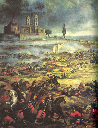 400x523 Filebattleofpuebla2.jpg - Cinco De Mayo Painting