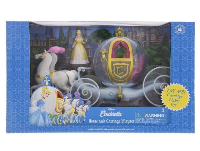 640x483 Disney Parks Cinderella Horse Amp Carriage Light Up Playset - Cinderella Carriage Painting