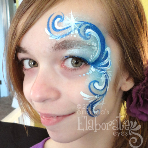 Cinderella Face Painting at PaintingValley.com | Explore collection of ...