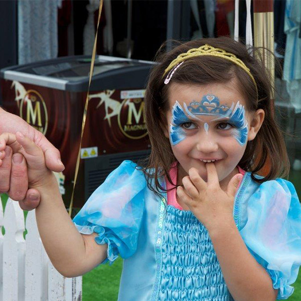 600x600 Kids Face Painting - Cinderella Face Painting