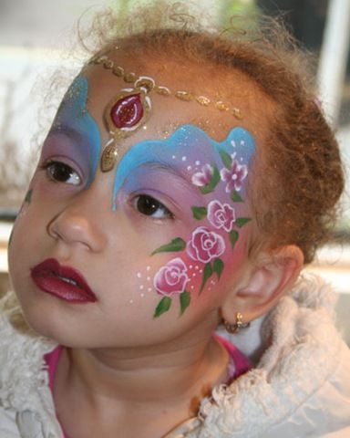 384x480 The Latest Cinderella Face Painting Designs Face Painting - Cinderella Face Painting