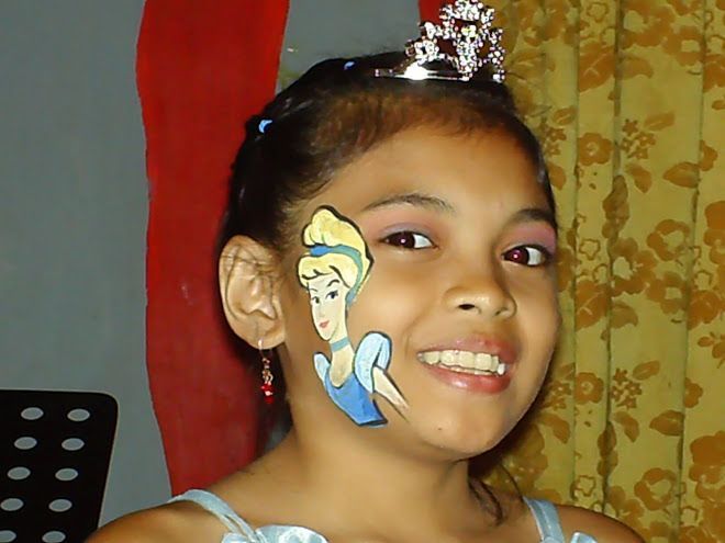 660x495 Cinderella Face Paint - Cinderella Face Painting