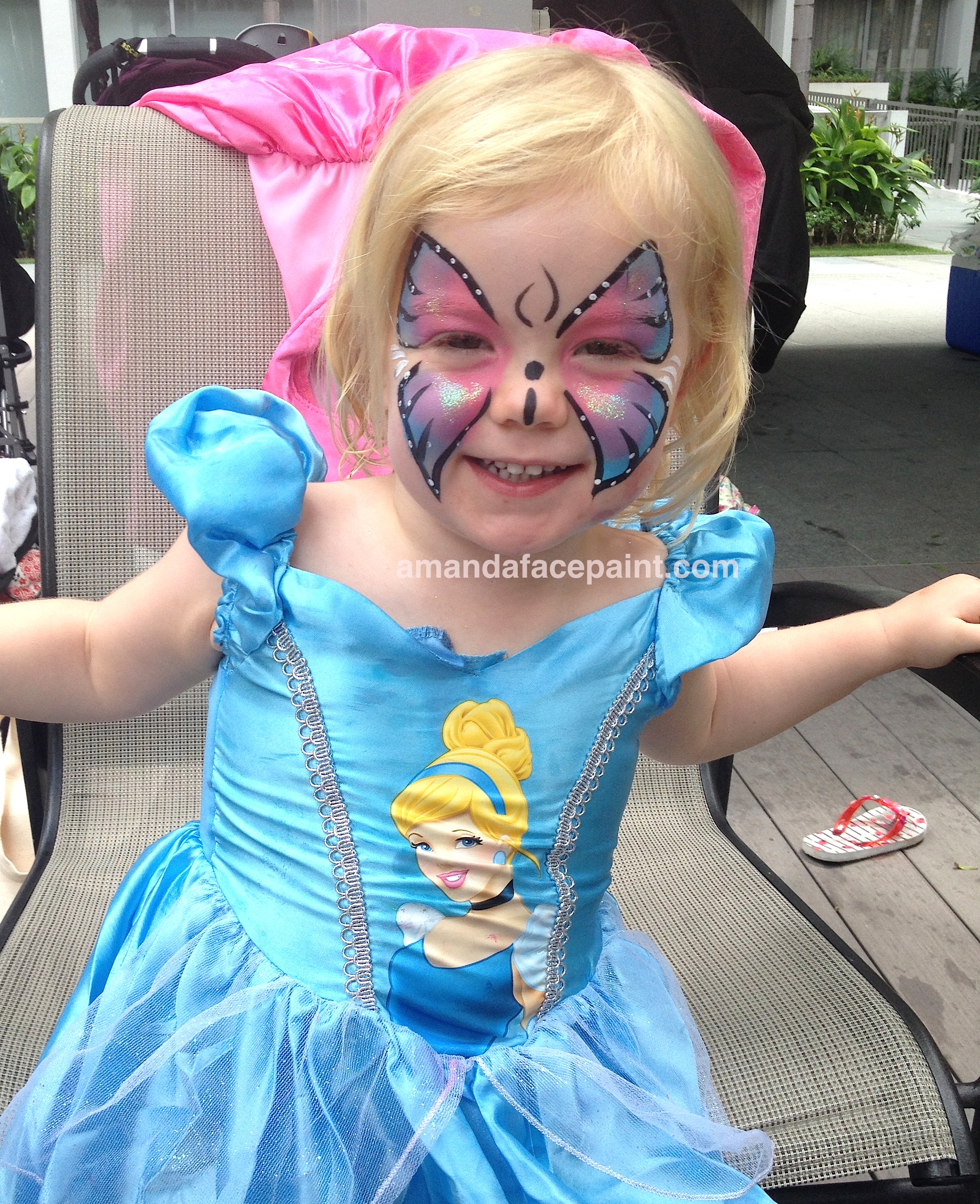 2152x2643 Face Painter Amanda Facepaint (Singapore) - Cinderella Face Painting