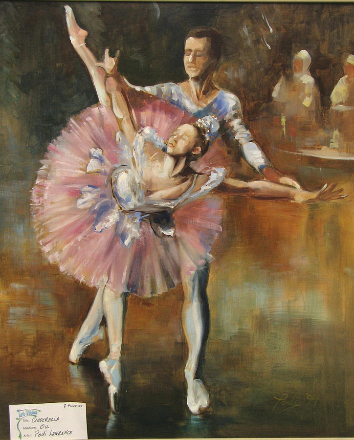 724x900 Cinderella Painting By Podi Lawrence - Cinderella Painting