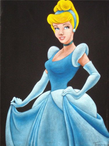 Cinderella Painting at PaintingValley.com | Explore collection of ...