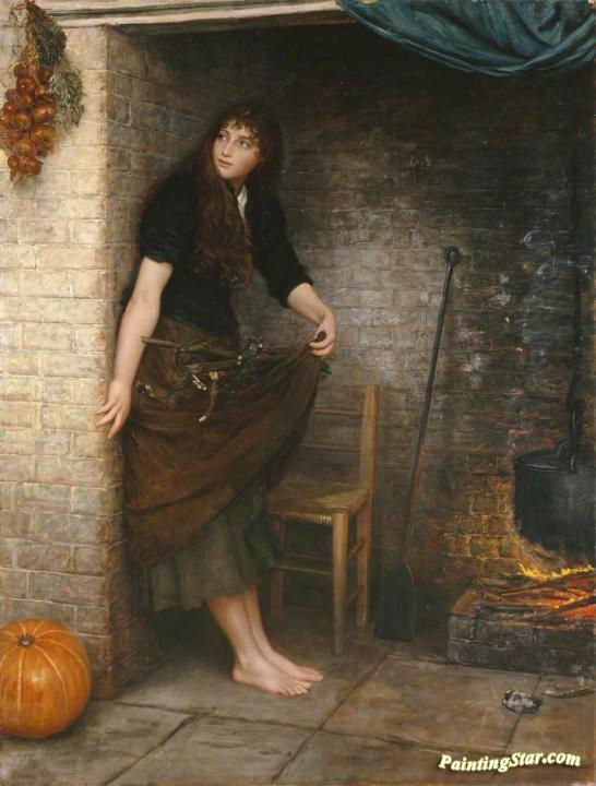 546x720 Cinderella Artwork By Valentine Cameron Prinsep Oil Painting Amp Art - Cinderella Painting