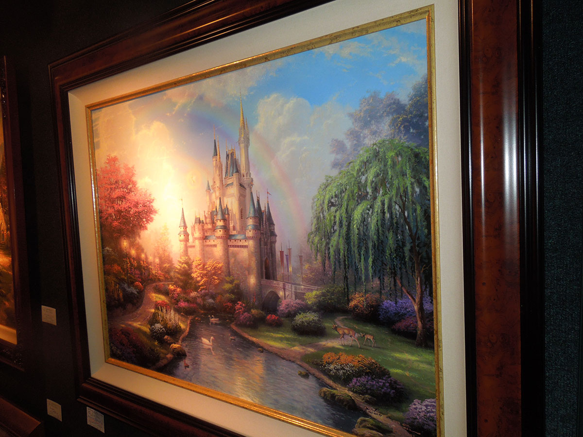 1200x900 A New Day - Cinderellas Castle Painting