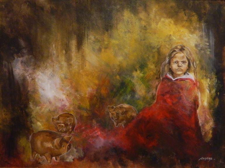 770x576 Saatchi Art Los Encantos De Circe Painting By Carolina Becker - Circe Painting