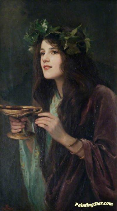 399x720 Circe Artwork By Beatrice Offor Oil Painting Amp Art Prints - Circe Painting