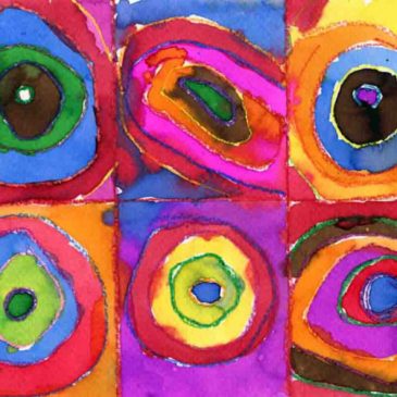 Circle Art Painting at PaintingValley.com | Explore collection of ...