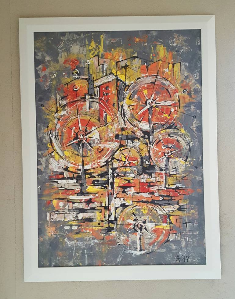 770x981 Saatchi Art Circle Of Life Painting By Ani Eke - Circle Of Life Painting