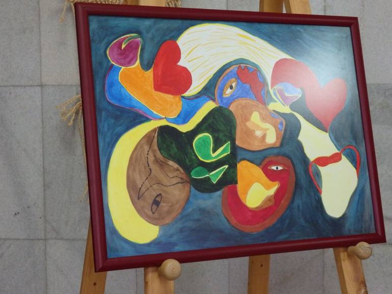 770x578 Saatchi Art The Circle Of Life Painting By Kalina Dimitrova - Circle Of Life Painting