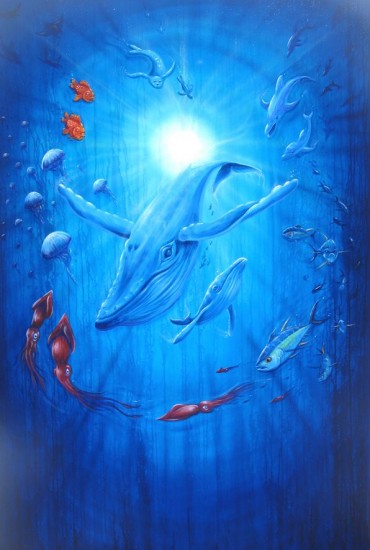 370x550 The Circle Of Life - Circle Of Life Painting