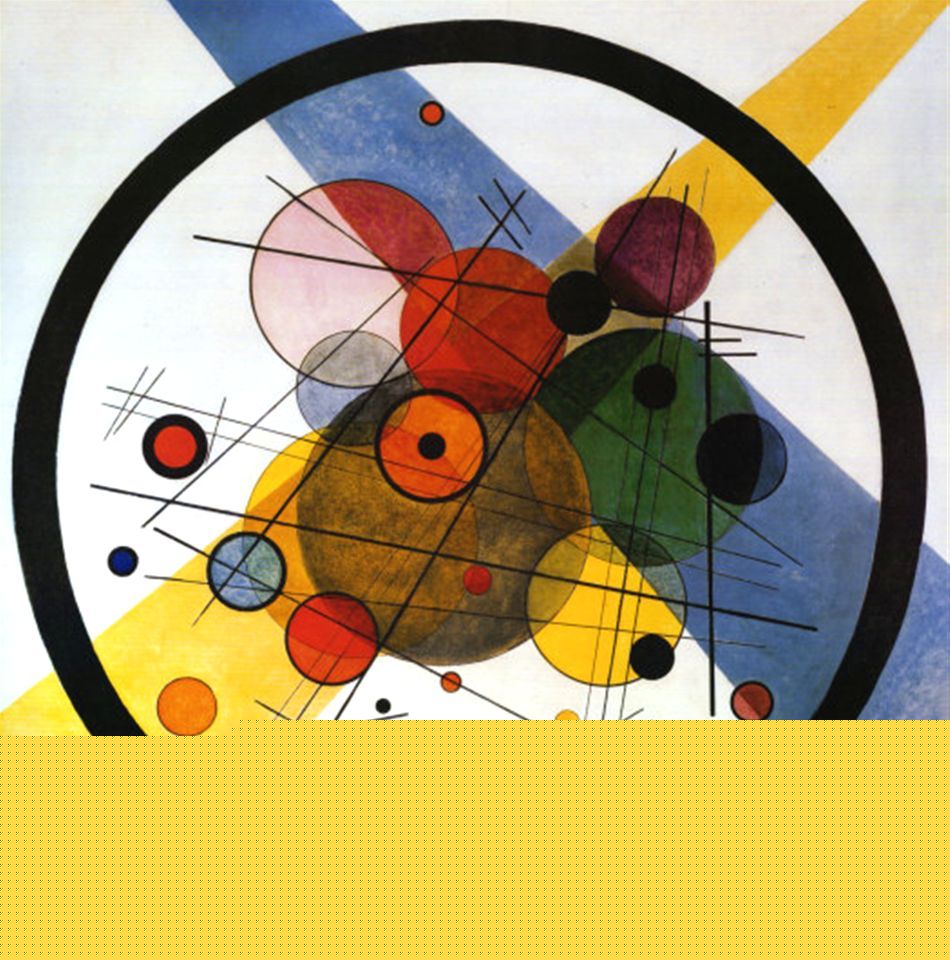 950x960 Wassily Kandinsky Circles In Circle Painting - Circle Painting