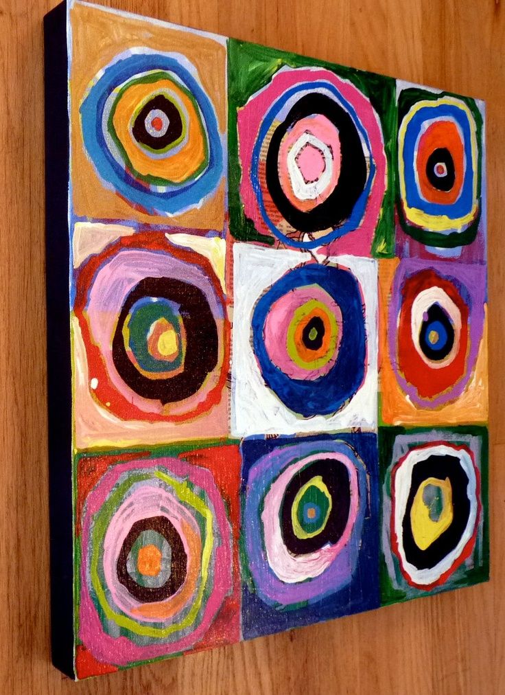 736x1012 Acrylic Painting Circles - Circle Painting