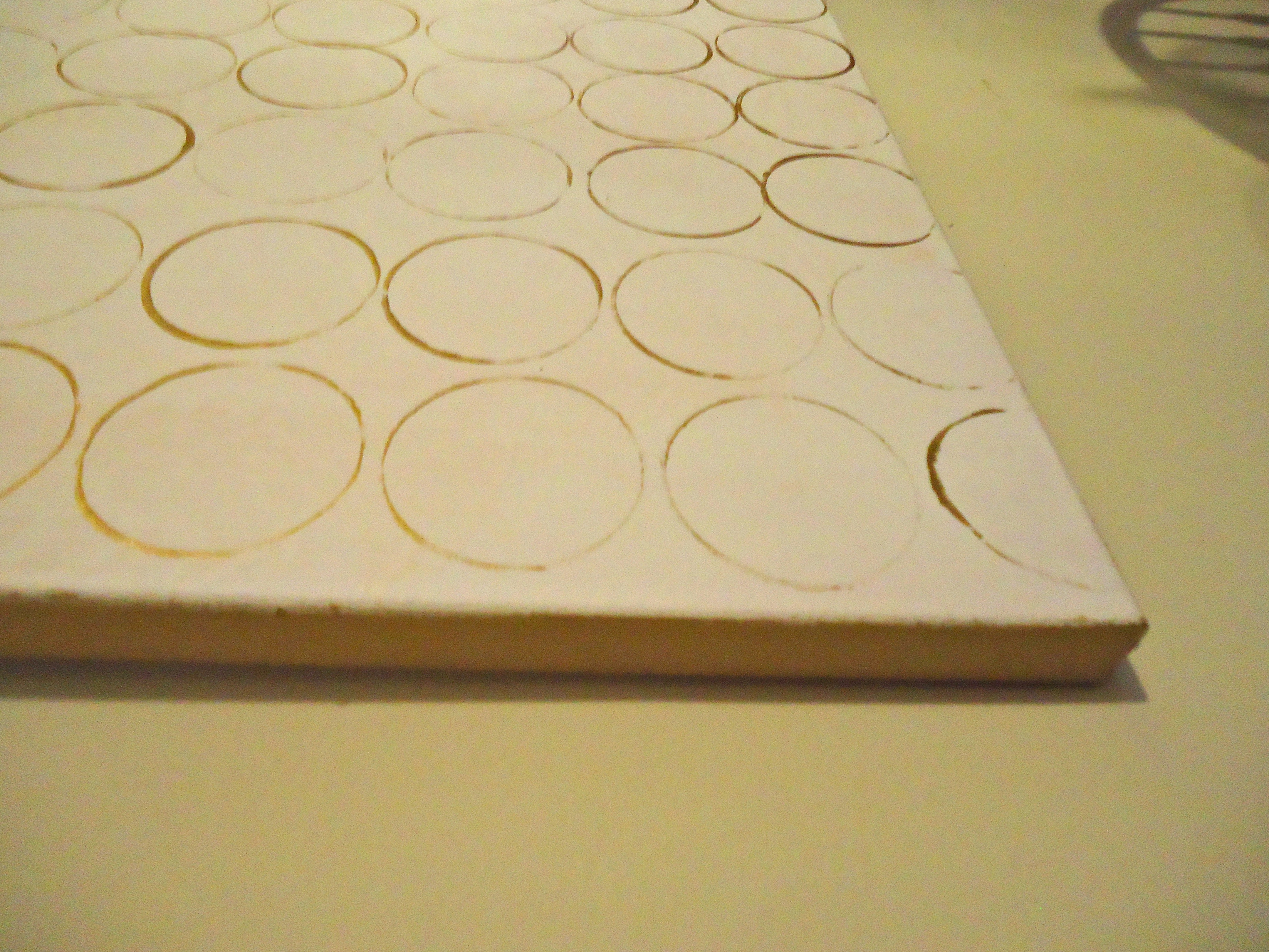 4320x3240 Finish Off Painted Each Side Canvas Gold Paint - Circle Painting Canvas