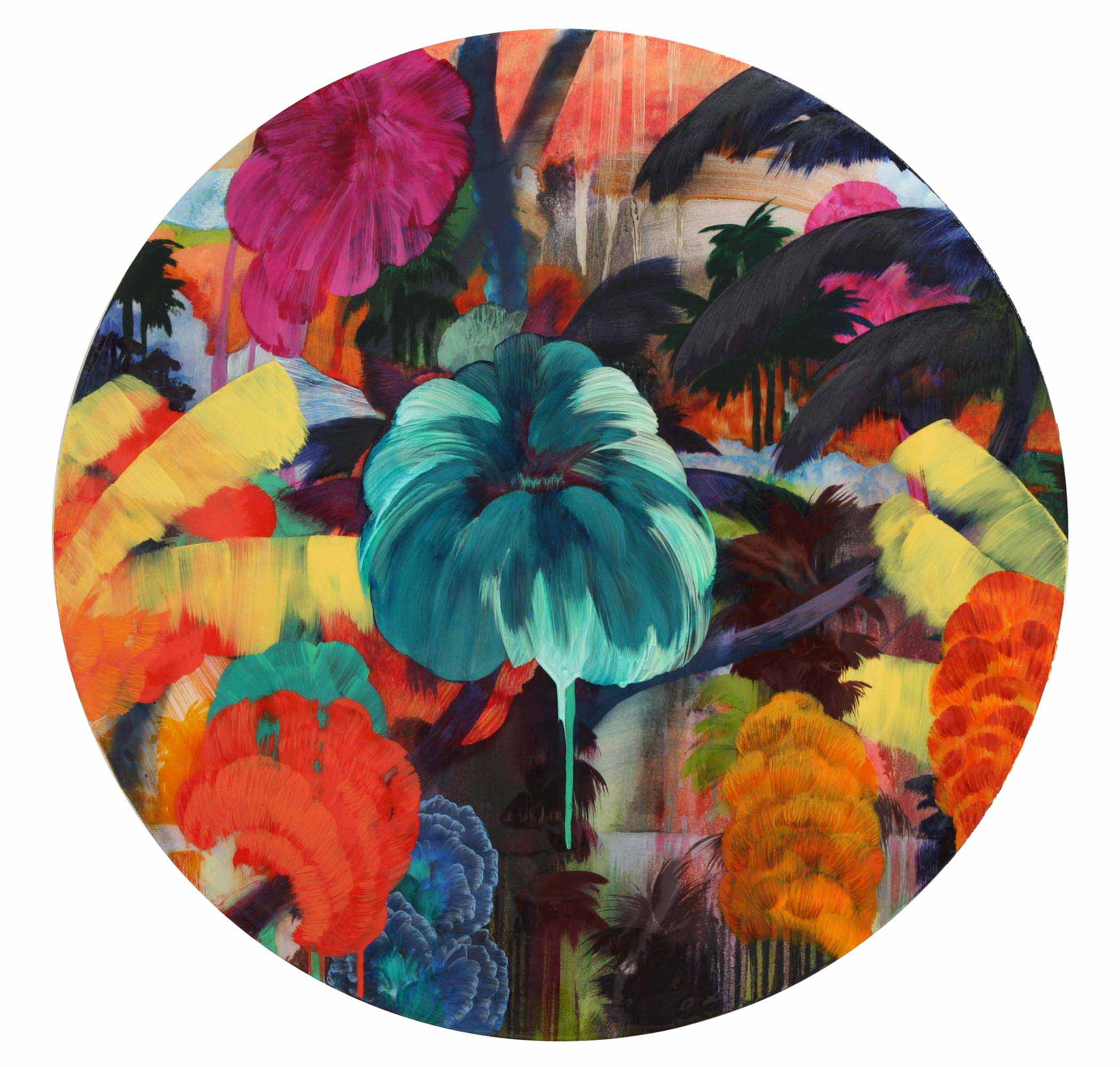 2099x2000 Circular Paintings Orlanda Broom - Circular Painting