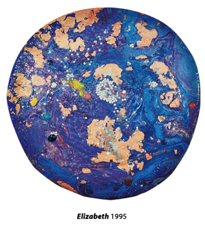 300x335 Graham Peacock Fine Art Painter - Circular Painting