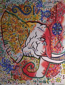 228x300 Circus Elephant Paintings - Circus Elephant Painting