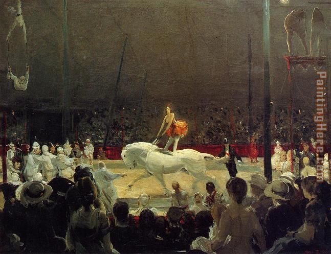647x497 George Bellows The Circus Painting Anysize 50% Off - Circus Painting