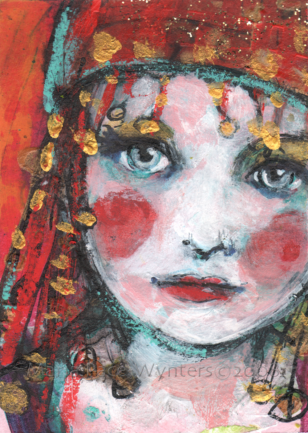 1000x1403 May 2008 Maria Pace Wynters - Circus Painting