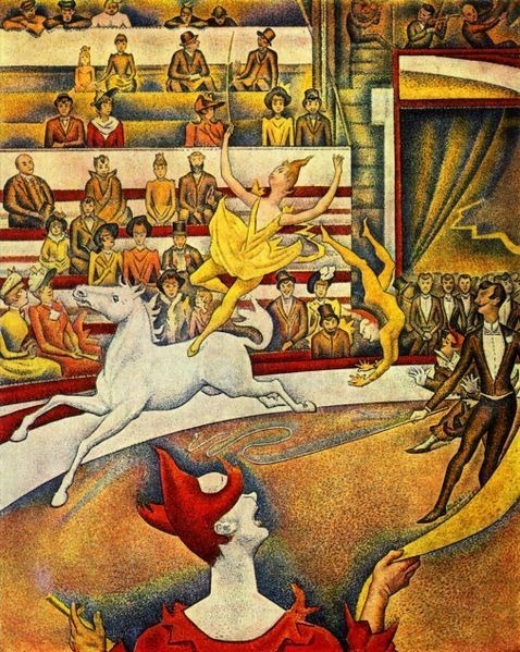 478x599 The Circus - Circus Painting
