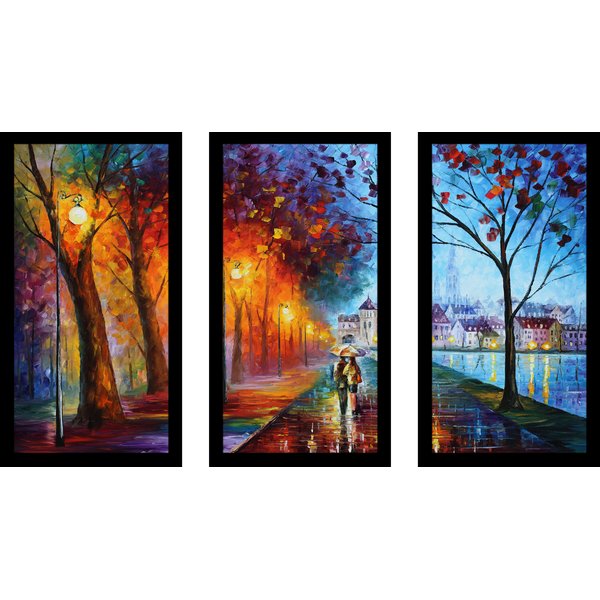 City By The Lake Painting at PaintingValley.com | Explore collection of ...