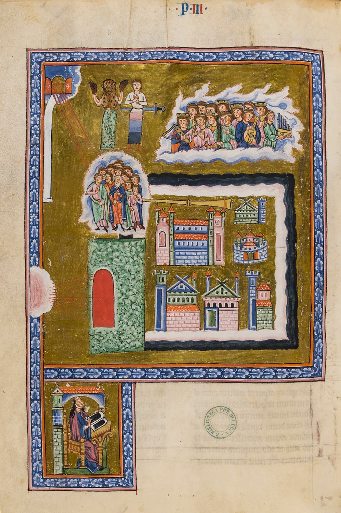 1088x1635 Hildegard Von Bingen - City Of God Painting