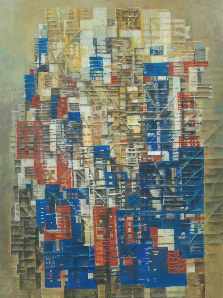 770x1025 Saatchi Art City Of God Painting By Datim Dimov - City Of God Painting