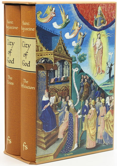 492x700 Saint Augustine - City Of God Painting