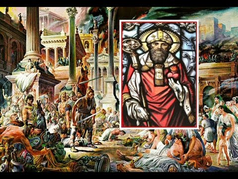 480x360 The City Of God, The City Of Man - City Of God Painting