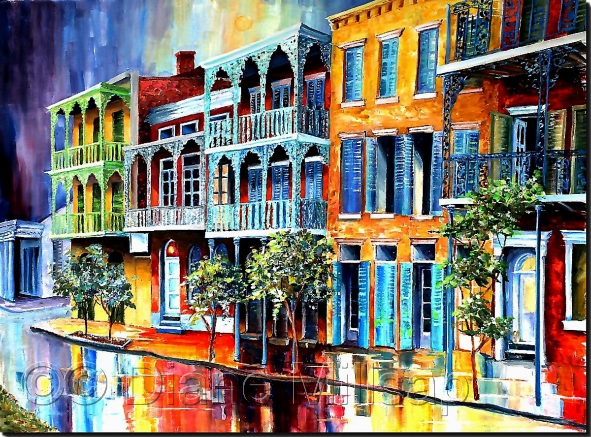 1200x888 Diane Millsap Original City Painting - City Painting